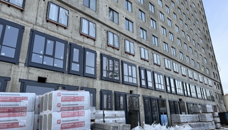 Отчет о строительных работах в Про.Молодости в марте