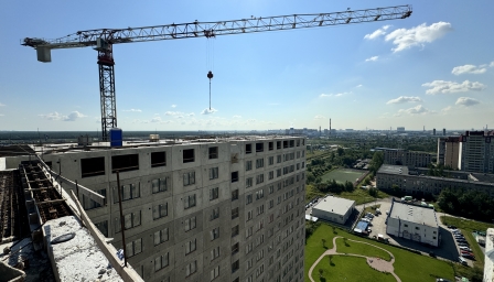 Отчет о строительных работах в Про.Молодости в августе